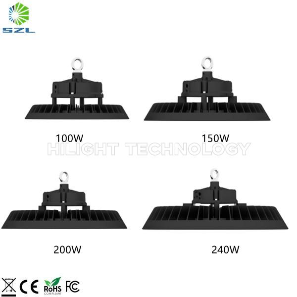 100W 150W 200W 240W High Power LED UFO High Bay Light