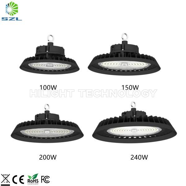 100W 150W 200W 240W High Power LED UFO High Bay Light