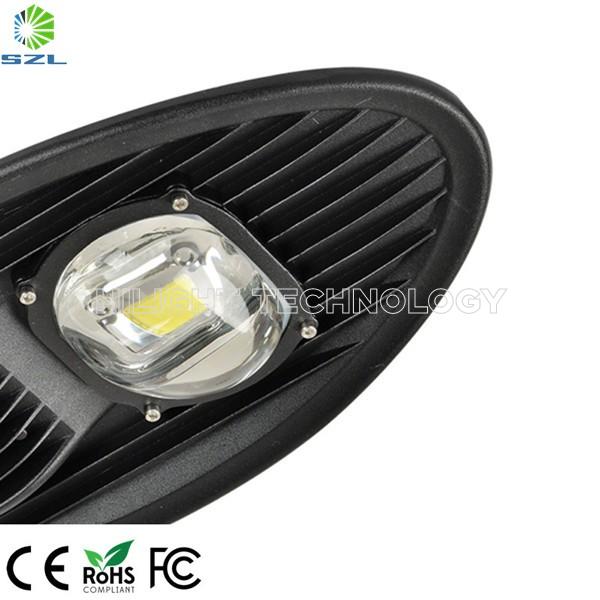 Factory Direct Low Price Die-Casting Roadway Lighting Aluminium 50W COB LED Street Light