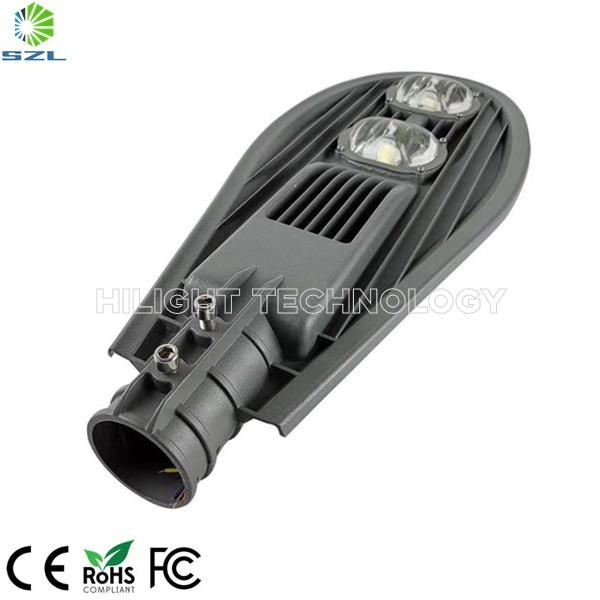 IP66 ADC12 Aluminum 2 COB LED Photocell Sensor 80W 100W LED Street Light