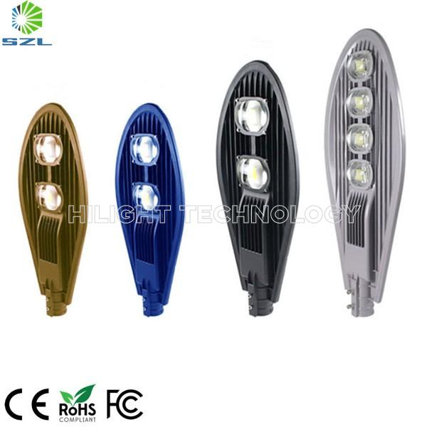 IP66 ADC12 Aluminum 2 COB LED Photocell Sensor 80W 100W LED Street Light