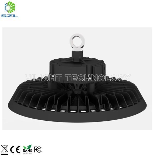 Black Aluminum Reflector 150W LED High Bay Light for Warehouse