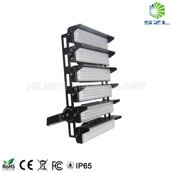 CE RoHS Meanwell driver 1500W led stadium flood lights