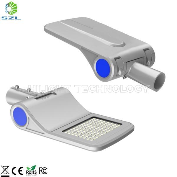 Die-casting Aluminum Top Brand Led Chips and Driver 50W Led Street Light for Highways 