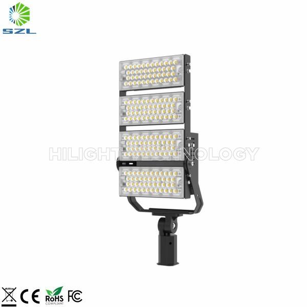 High Mast Flood Light Fashion Black Body 400W For Golf Course