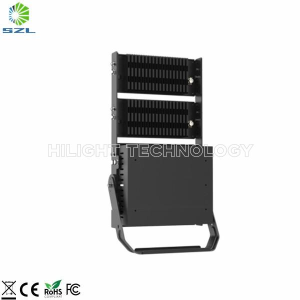 High Mast Flood Light Fashion Black Body 400W For Golf Course