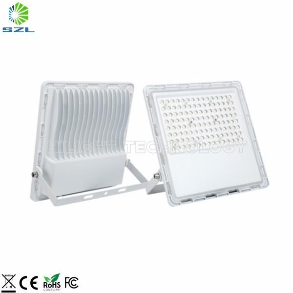 Hot Sale White Square Outdoor Lighting 100W LED Flood Light for Square