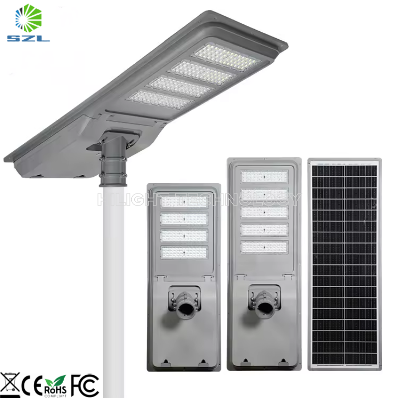 Hot Sale all in one solar lamp 5 Years Warranty Radar Induction Light Control Streetlight