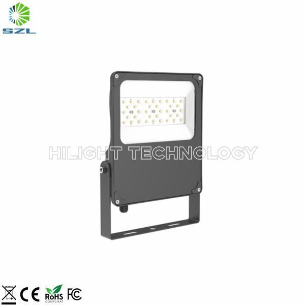 IP65 Mini 50W Black SMD3030 Led Flood Light For Warehouse