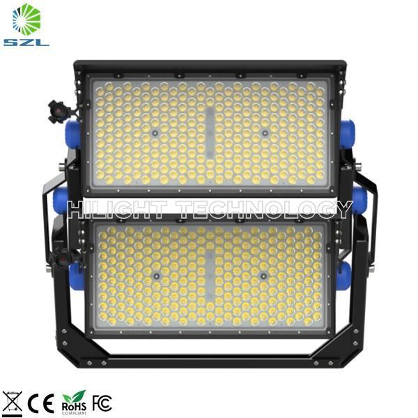 Multi Beam Angle 15 30 45 60 Degree Superior Efficiency 1000W High Power LED Stadium Light