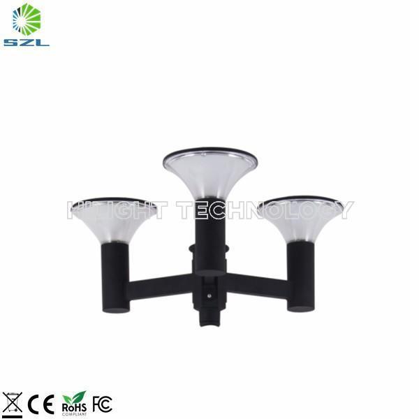 Outdoor Solar Powered Led Garden Light 15W High Pole Yard Light