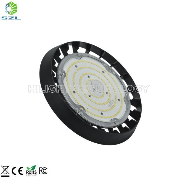 Round Commercial 100W UFO LED High Bay Hanging Light 