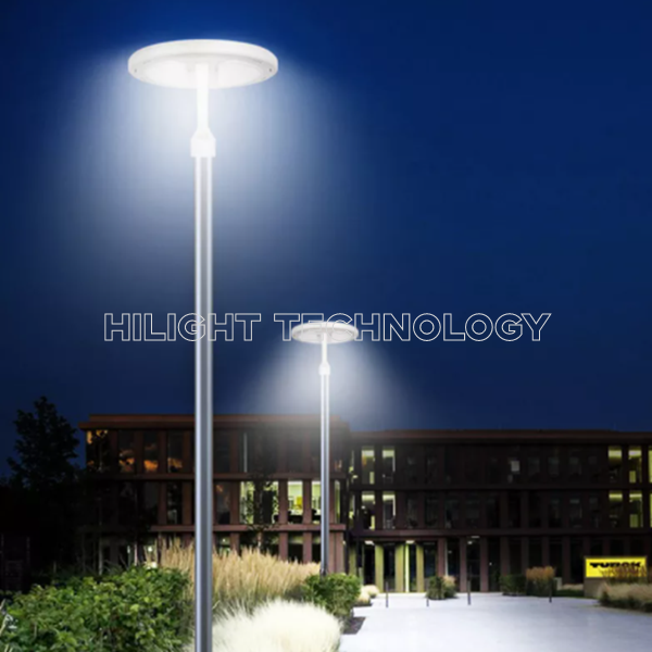 Solar Led Garden Light 30W Support Dimmer For Square Park Courtyard
