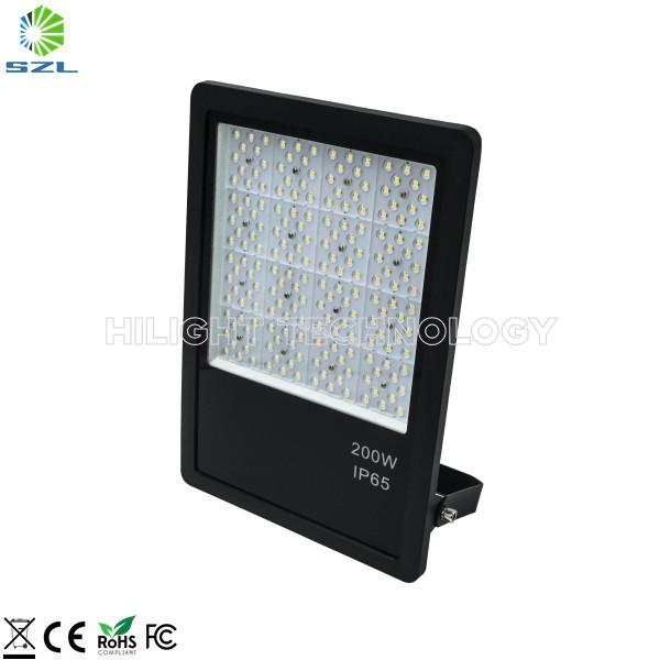 Square Shape Lamp 60 90 Degree Beam Angle 200W LED Flood Light