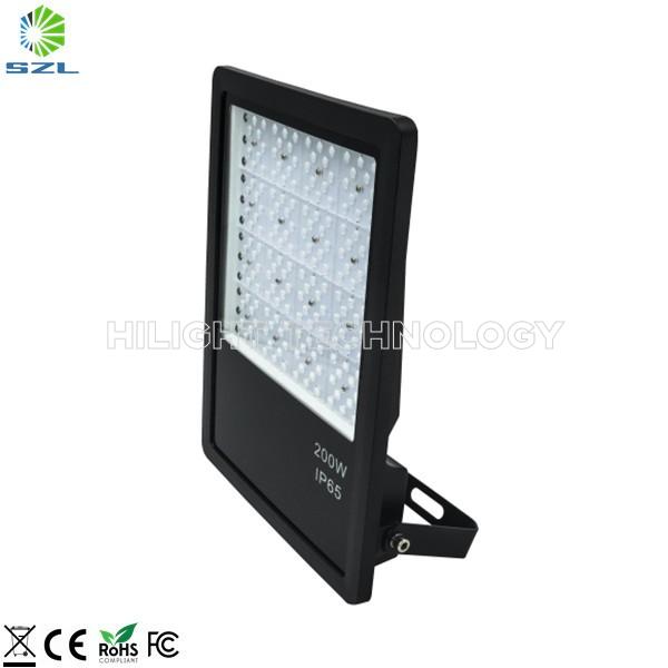 Square Shape Lamp 60 90 Degree Beam Angle 200W LED Flood Light