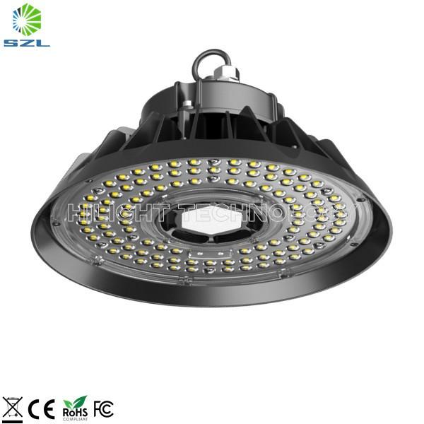 Warehouse Industrial Pendant Ceiling Lamp 200W UFO LED High Bay Light